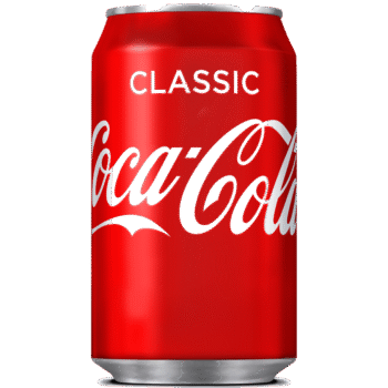 coco cola tin 400 ml