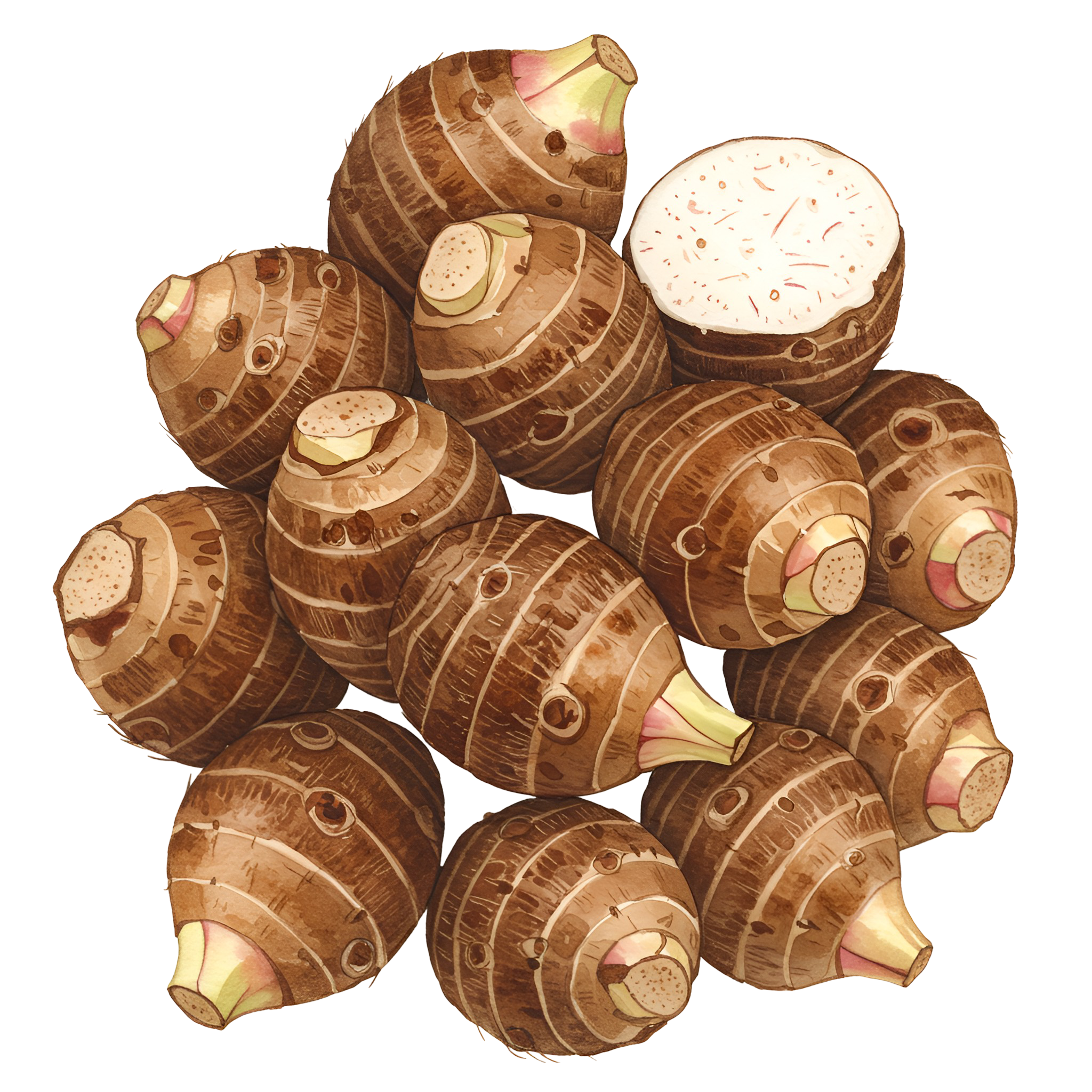 Colocasia / Taro Root ಕೇಸುವಿನ ಗಡ್ಡೆ