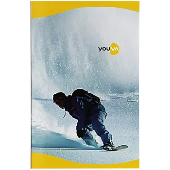 Notebook - Ruled, Single Line, Soft Bound, 190 mm