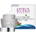 Lotus Herbals WhiteGlow Skin Whitening & Brightening Nourishing Night Cream - 40 g