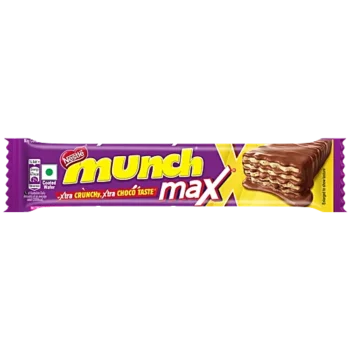 Nestle Munch Max Choco Coated Crunchy Wafer Bar