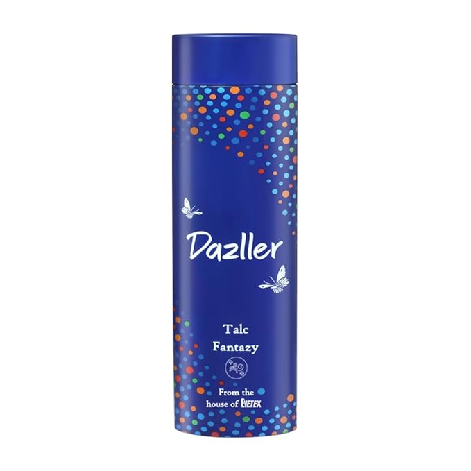 Dazller Talc|Unisex Fragrance|Fresh & Long Lasting Talcum Powder,50g 2pc